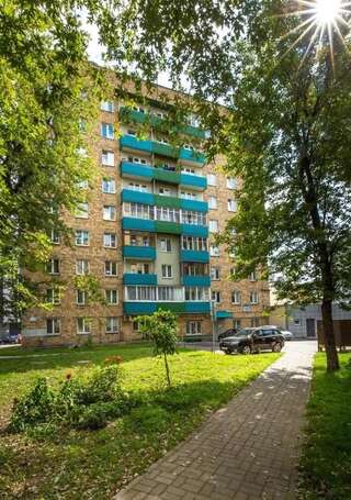 Апартаменты Apartments in the center of Minsk on Romanovskay Sloboda 10 Минск Стандартные апартаменты-23